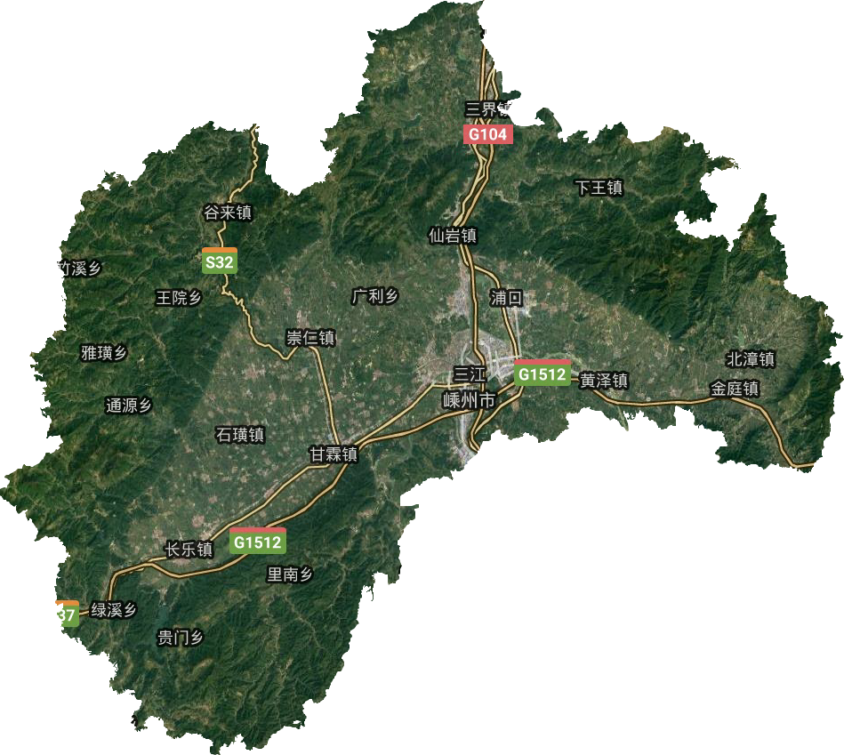 嵊州市最新地图全景概览